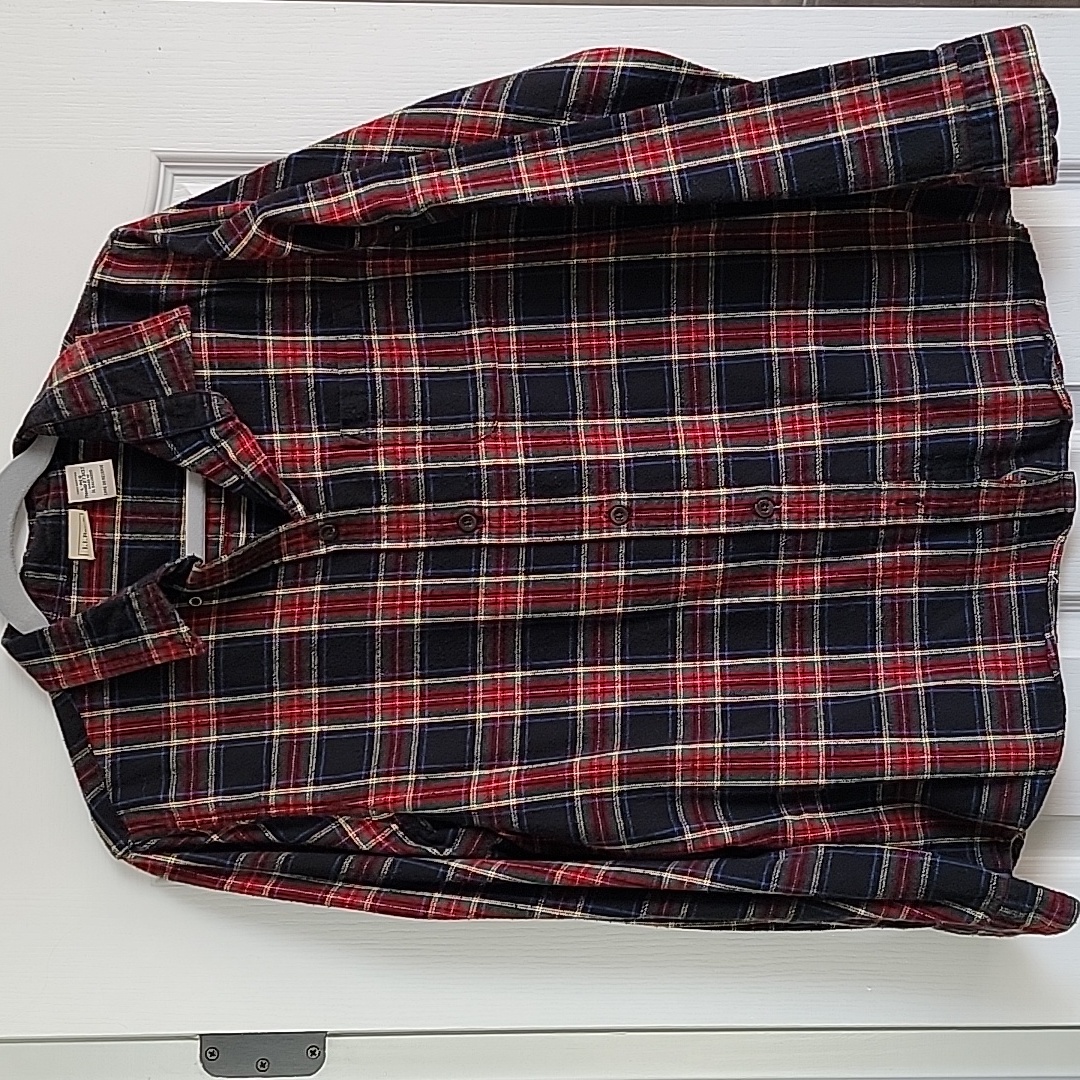 L.L. Bean Flannel Button Down